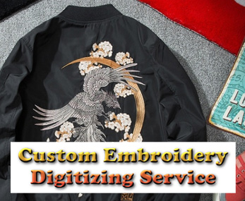 Custom Embroidery Digitizing Service