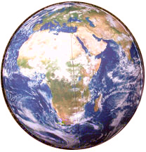 Astronauts Inflatable Globe