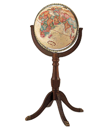 The Sherbrooke II Globe (Antique Map)