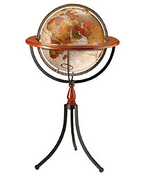 The Santa Fe Globe (Bronze Metallic Ocean)
