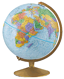 The Explorer (Gold Base) Globe
