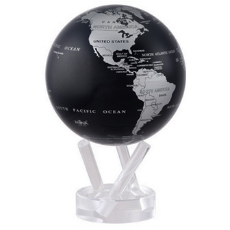 MOVA Solar Globe Silver Metallic - 4.5 Inch