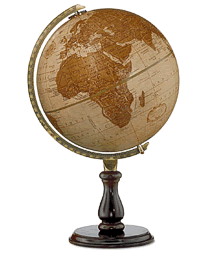 The Leather Expedition Globe