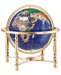 The Compass Jewel Globe