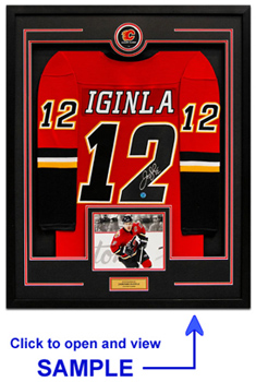 Custom Box Framing for sport jerseys and other items