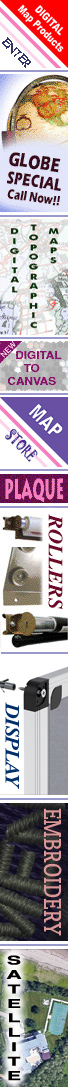 Sale on Digital Map Products, Globes, and Mounting Services