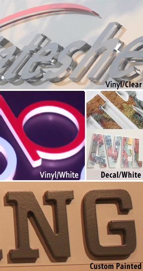 Digital Projections Calgary | Custom Cut Acrylic Letters & Other Material