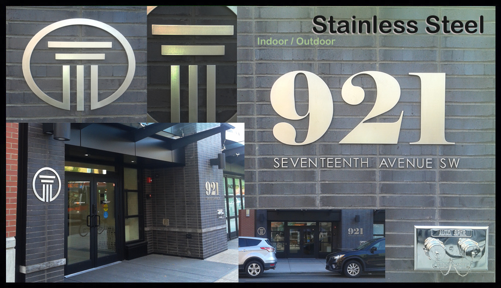 Stainless Steel: A great indoor or outdoor choice / material. Always looks fantastic and extremely durable. Stainless Steel: A great indoor or outdoor choice / material. Always looks fantastic and extremely durable.