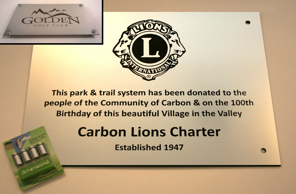 Engraved Plexi / Plastic Plaques - Make a statement - Stylish and Bold - Very Easy to install Engraved Plexi / Plastic Plaques - Make a statement - Stylish and Bold - Very Easy to install