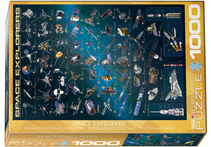 EuroGraphics Space Explorers - 1000 Piece Puzzle