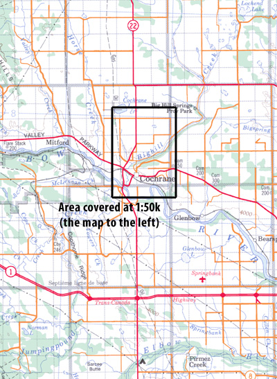 1:250,000 Topographic Map